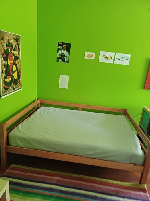 Cama madeira pinho mel