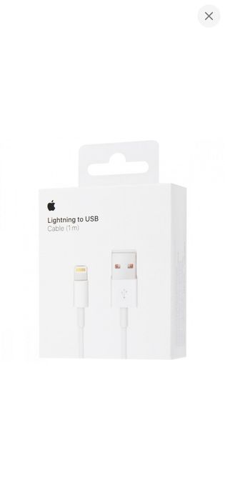 Оригінальний кабель Apple Lightning to USB Cable 1m, модель А1856 4R81