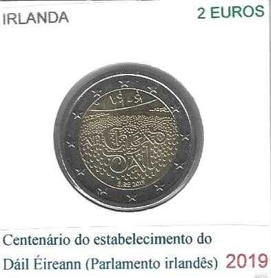 Irlanda - - - - - Moedas Comemorativas de 2 Euros