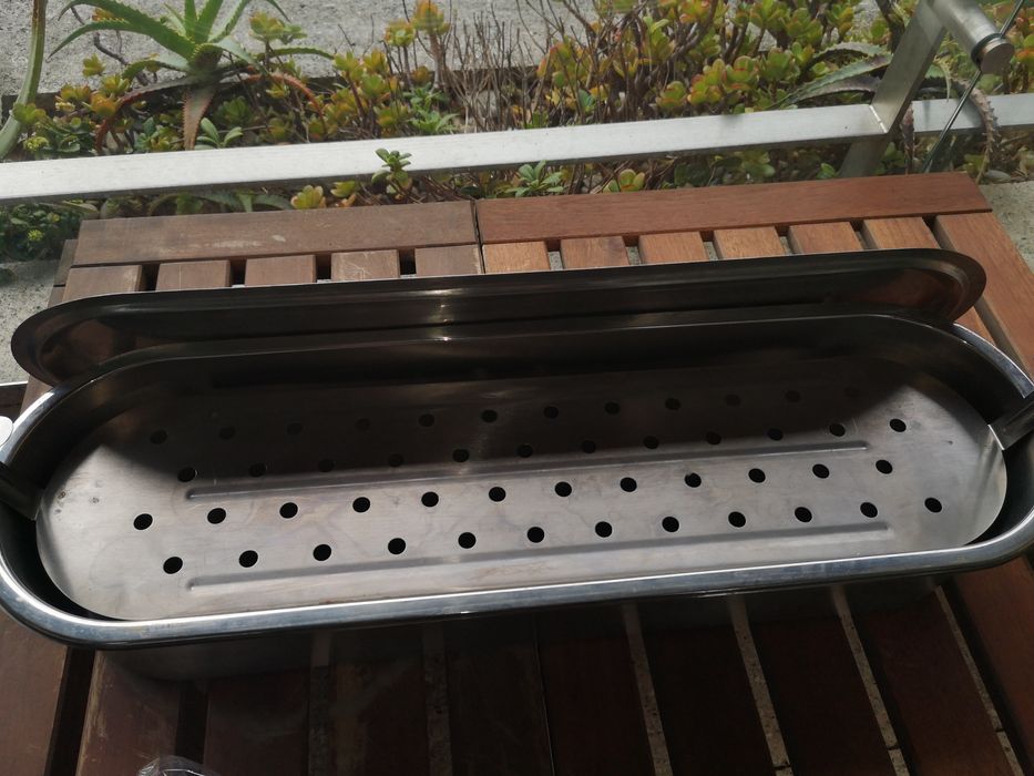 Peixeira tacho / panela em inox adequado para peixe.