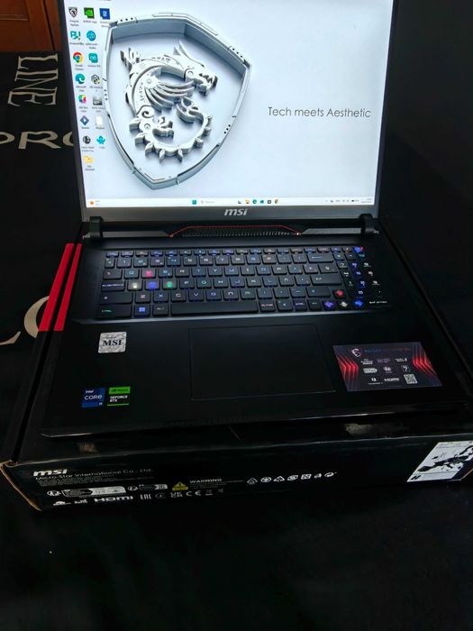 MSI Raider GE78 i9  17" Polegadas