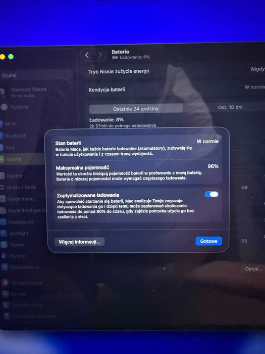 MacBook Pro 14" M1 Pro 10-CPU + 16-GPU / 16GB RAM / 1TB SSD super stan