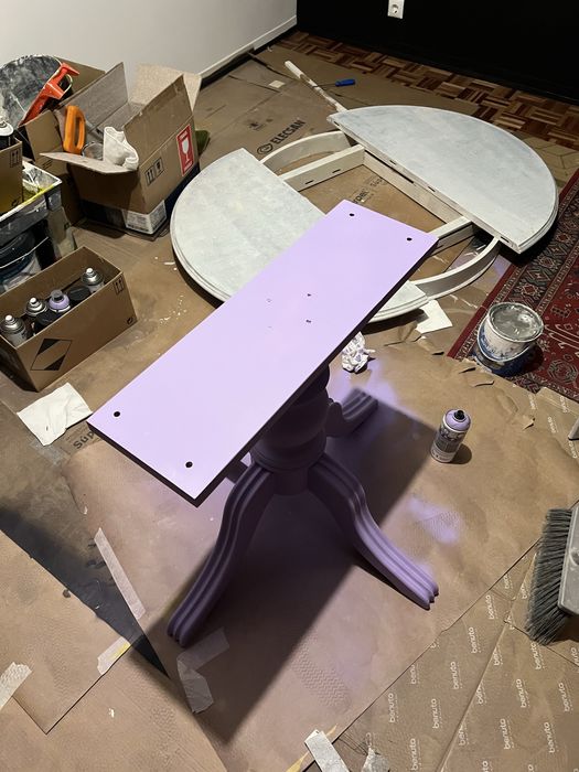 Mesa de jantar redonda