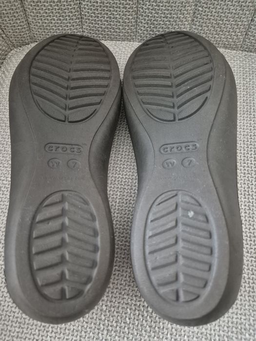 Brązowe baleriny Crocs