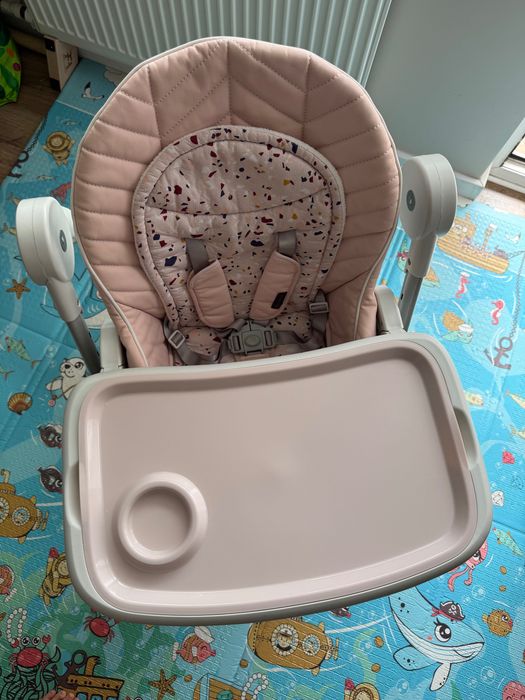 Kinderkraft Lastree 2w1 krzesełko do karmienia