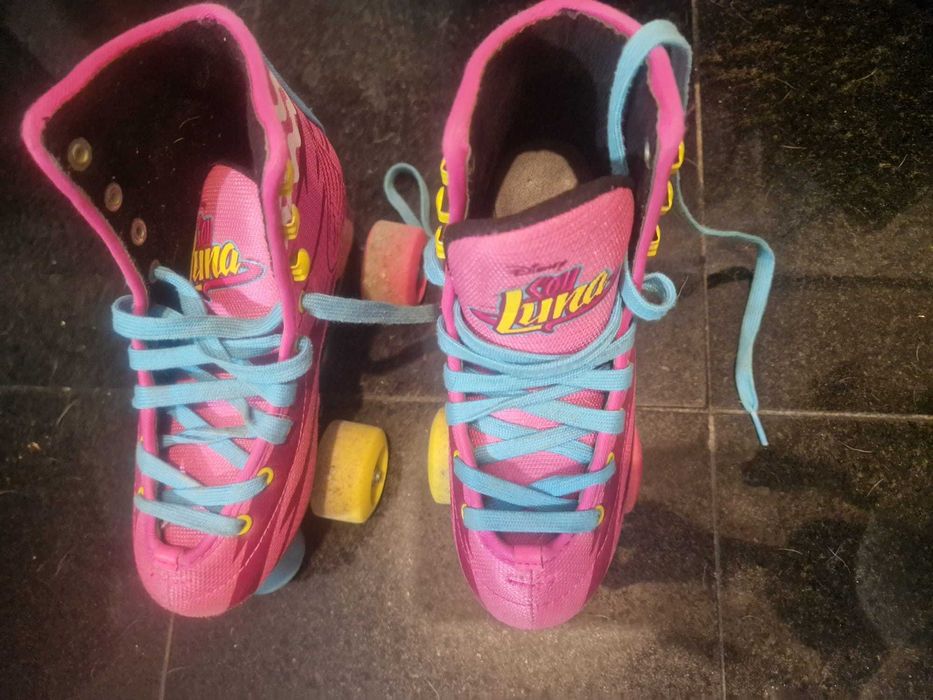 Patins Soy Luna + capacete