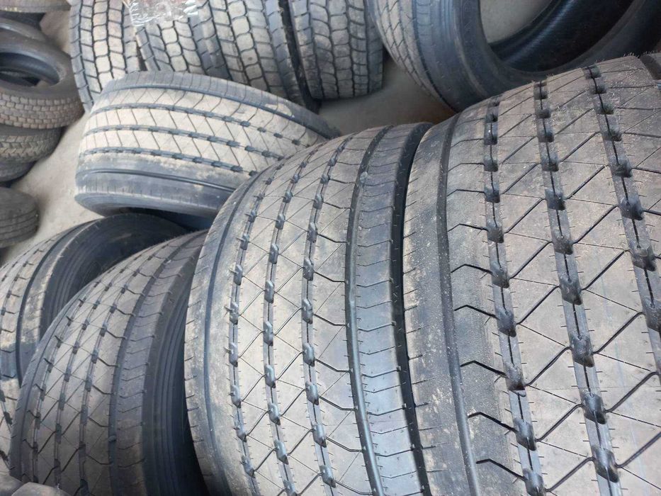 Шина 375/45R22.5 Goodyear KMAX S 26 рік рульова гума ПДВ накладений платіж Нова Пошта склад Київ шиномонтаж САТ