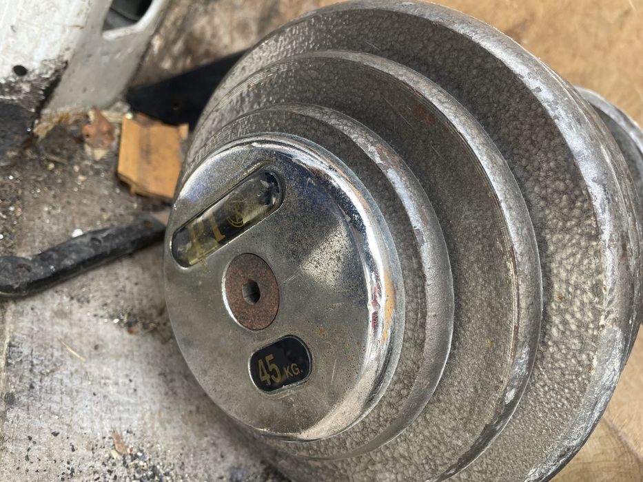 Hantle sztangielki krążki metalowe