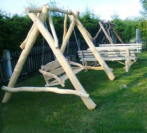 Huśtawka dębowa. Polecam!