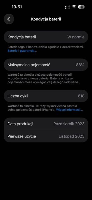 iPhone 15 czarny 512 Gb