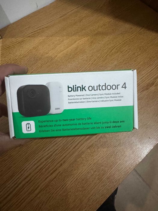 Câmara de Vigilância Blink (Conj. Outdoor 4 + Mini 2K+) – NOVAS