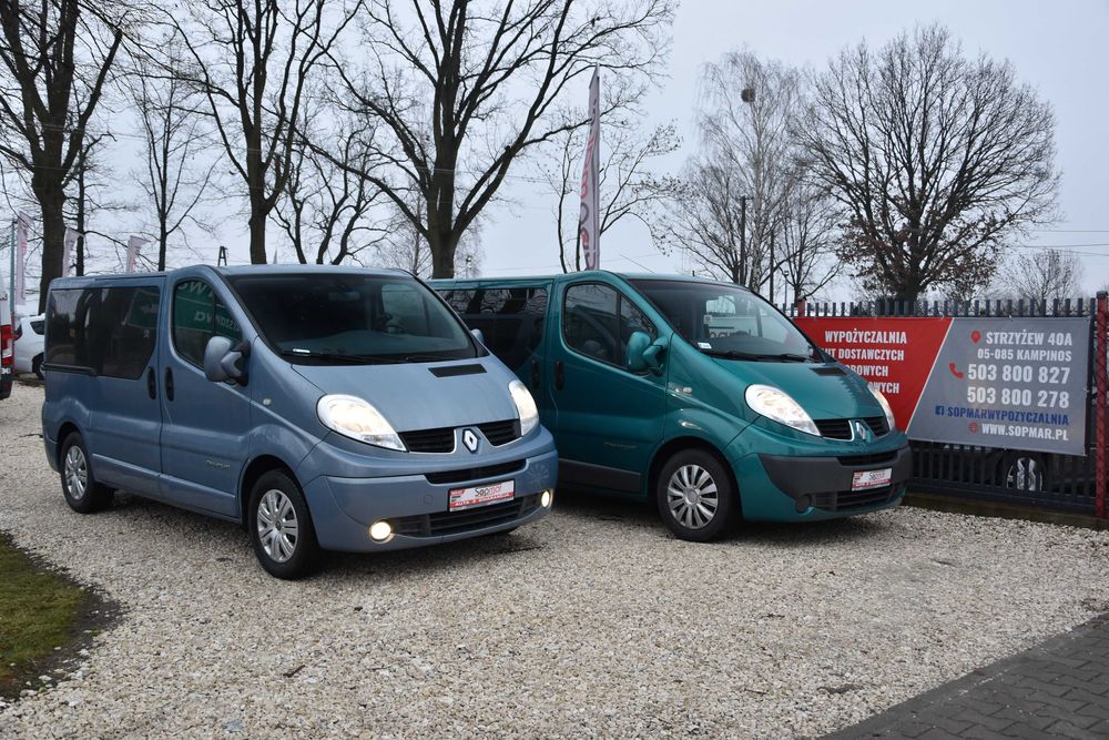 Wynajem Busów osobowych 8 i 9 osób Wypożyczalnia samochodów Sopmar