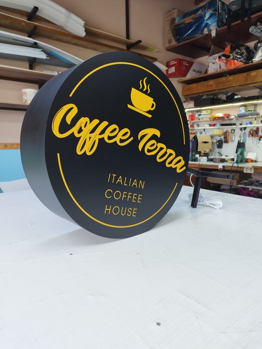 Яскрава та надійна Вивіска Продукти 2х0.5м 2500грн.  Банер, Лайтбокс