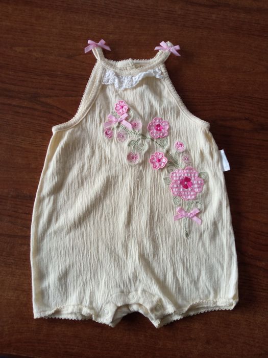 Rampers, body, sukienka, 6-9M, paka