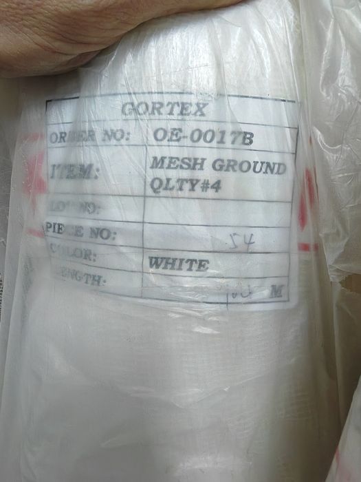 Сетка белая ткань