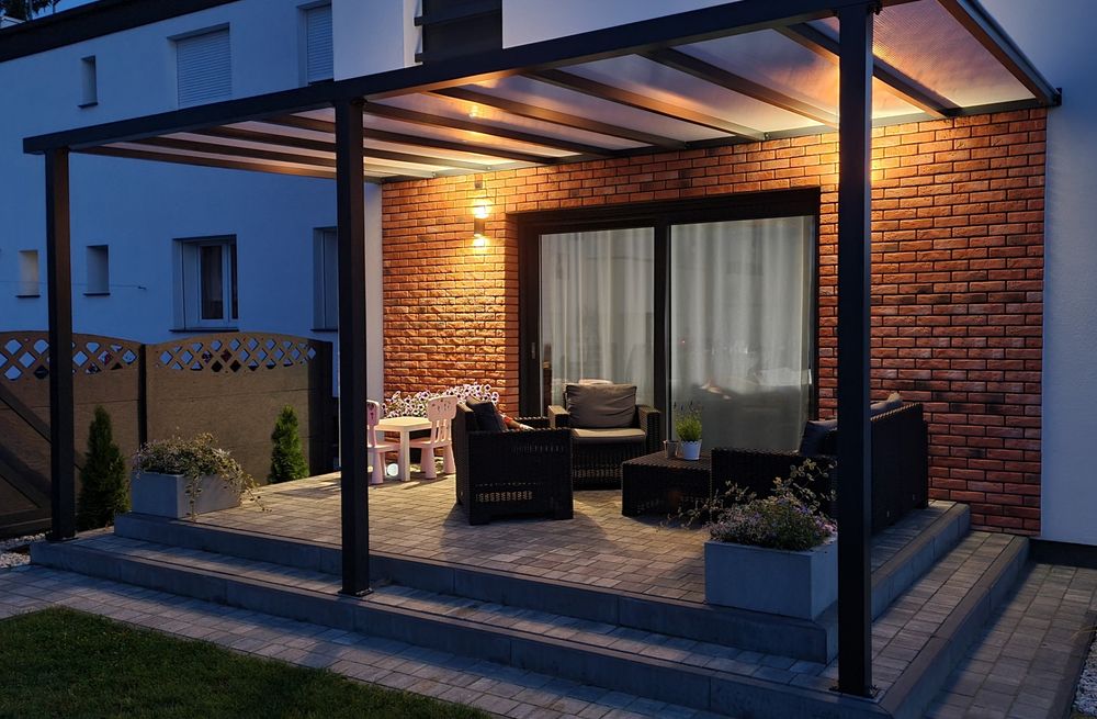 Zadaszenie tarasu z aluminium, wiata,pergola.