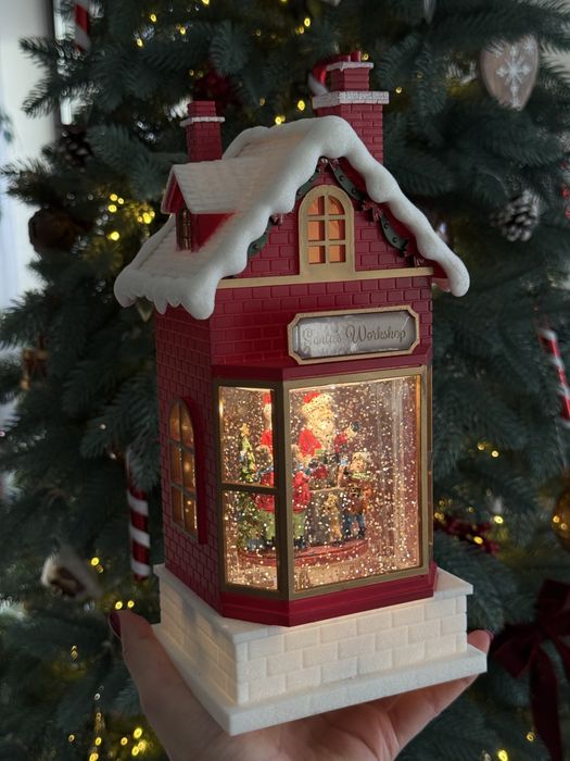 Музична різдвяна хатинка / Новорічний декор