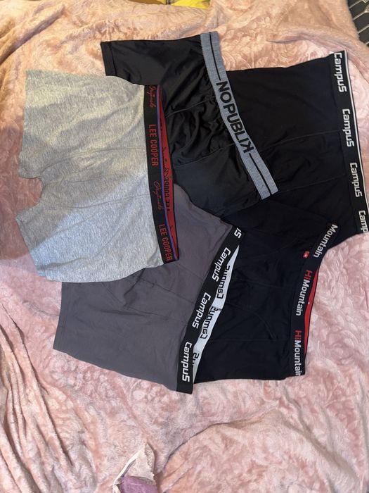 5 szt.  Bokserki męskie XL - Lee Cooper, HiMoutain, Campus