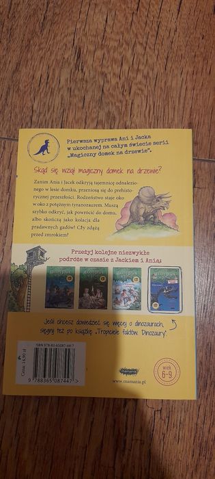 książeczka "magiczny domek na drzewie"