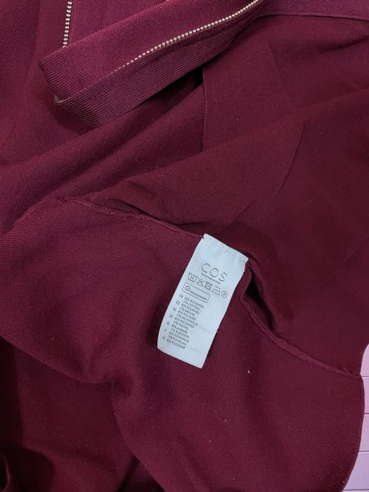 COS roz. M damska bluza rozpinana ze stójką