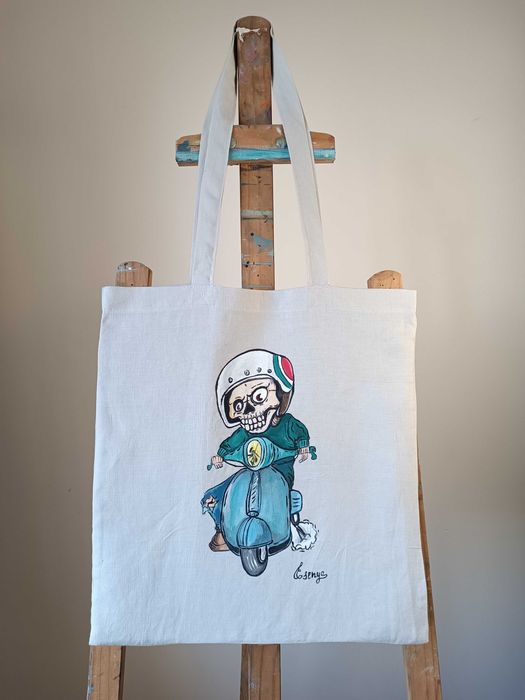 Tote Bag Pintado à mão