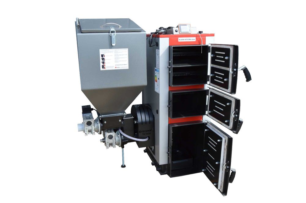 Kocioł piec 12kW pellet 5klasa WOLKOT dotacja kotły Technix