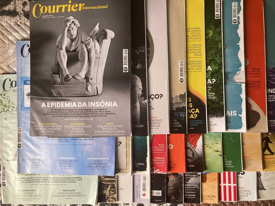 Revistas Courier Internacional [números na descrição]