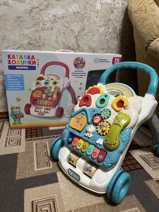 Каталка-ходунки-музична панель