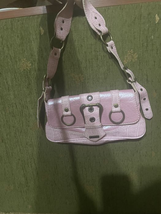 Вінтажна сумка в ретро  стилі. Шкіра.