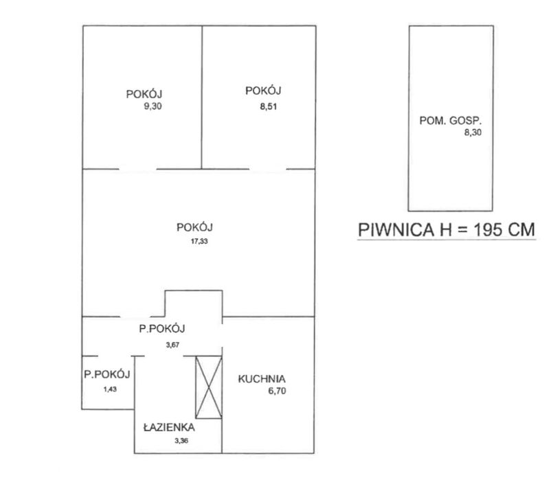 Mieszkanie do generalnego remontu | Inwestycyjne | 165 000 zl