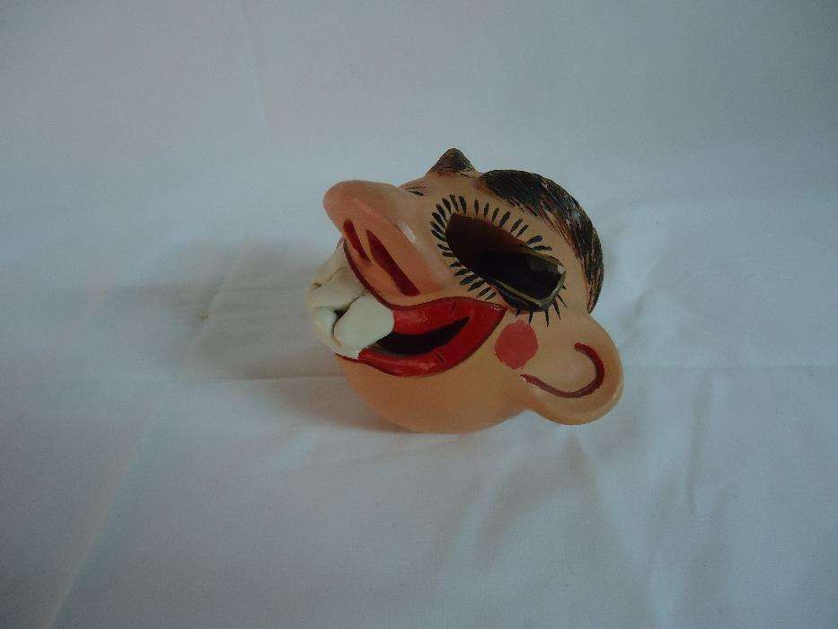 Cinzeiro Olaria Mistério "Caraça" – Peça de Artesanato Português