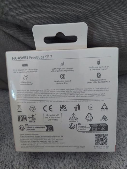 Słuchawki bezprzewodowe Huawei FreeBuds SE 2