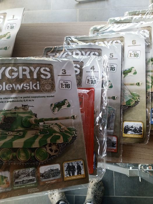 Kolekcja tygrys krolewski 20 części nowe