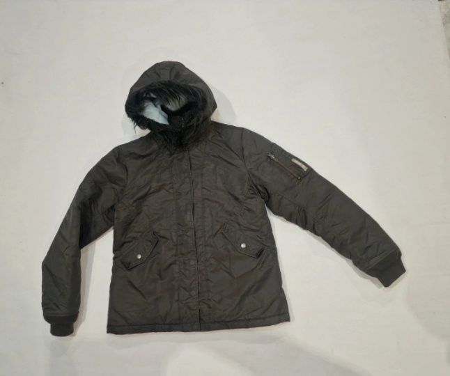 Kurtka Roxy Lite QUiKSiLvER zimowa z futerkiem roz,3,S,36,m,38 flek,bo