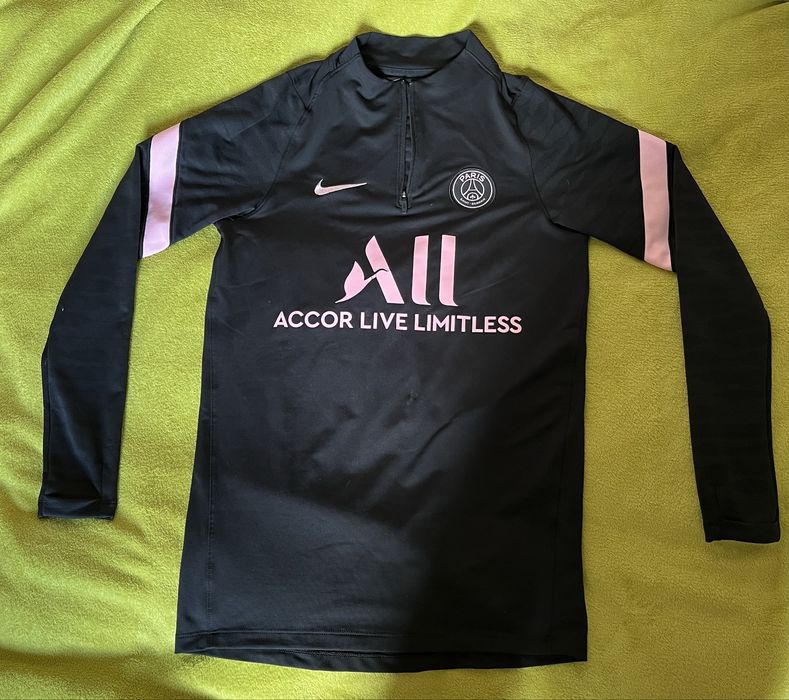 Nike PSG Strike Drill Top Black/Pink 2020-21
