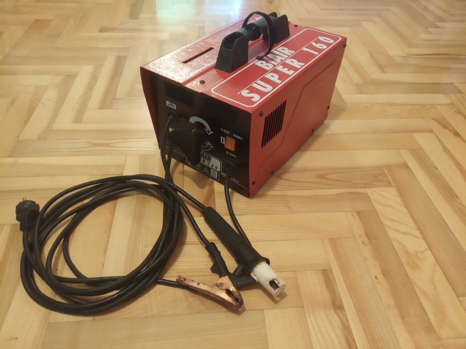 Spawarka transformatorowa BIAIR 140 A + elektrody
