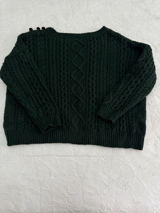 Camisola malha verde