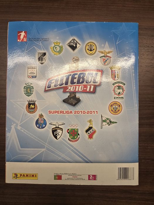 Caderneta Completa Liga Portuguesa  Panini  2010/11