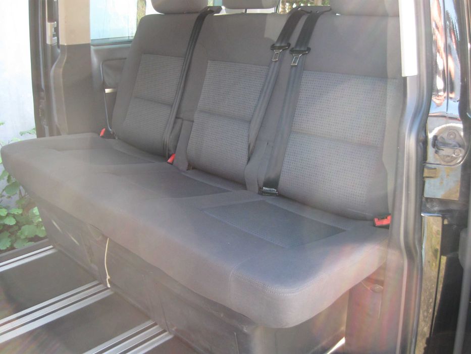 vw volkswagen transporter t5 multivan siedzenie łóżko