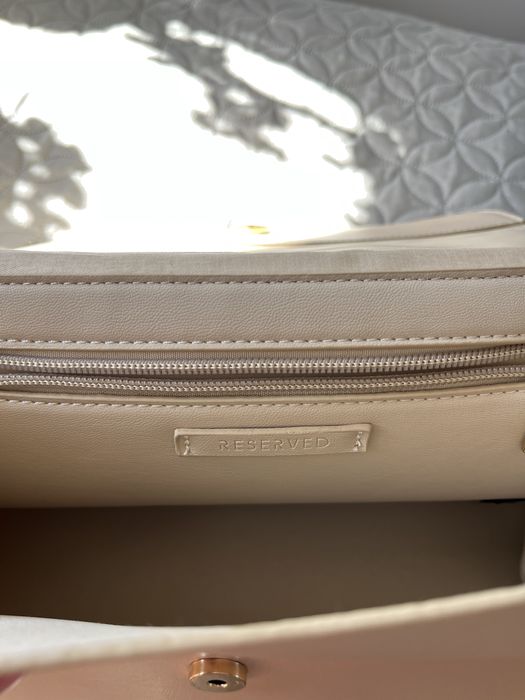 beżowa torebka reserved