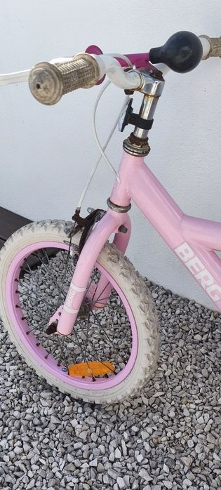 Bicicleta Rosa Berg Criança