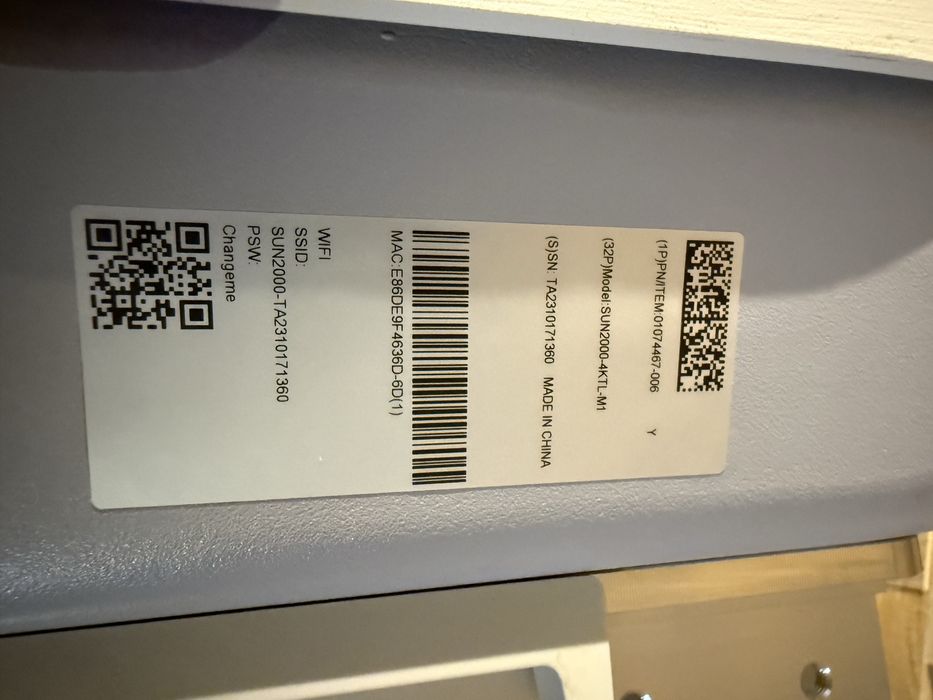 Inversor Huawei 4k trifasico