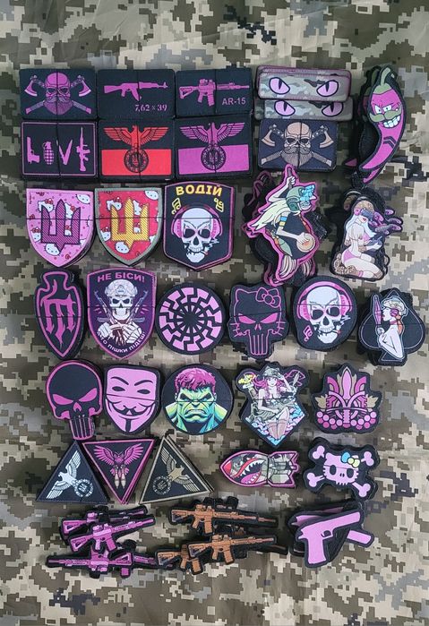 Шеврони під замовлення. Шевроны, нашивки. Принт