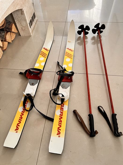 Narty dzieciece 3-6 lat + kijki