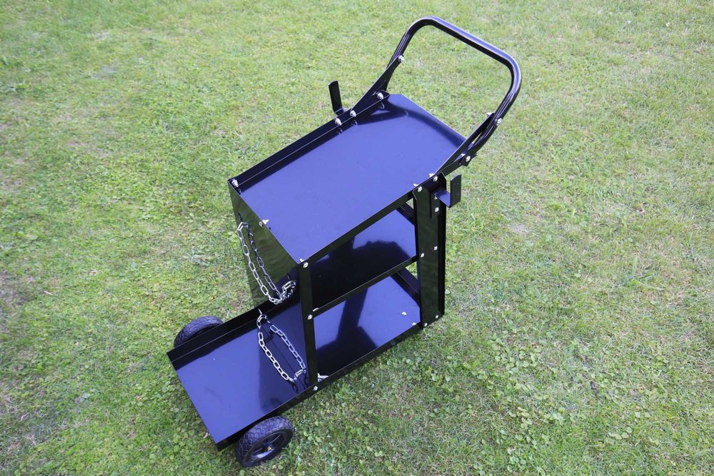 Wózek spawalniczy z półką na butlę 3 półki udźwig 60 kg wysyłka