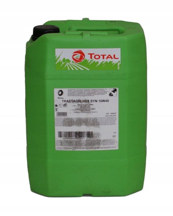 olej silnikowy total hdx syn 10w40 oleje total 20l