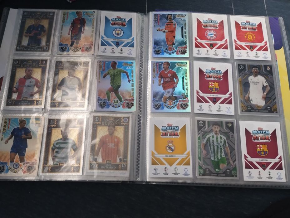 Topps match attax 2024/2025 extra  karty opis Messi goat platinium pul