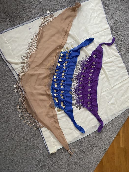 Все для танцю живота, комплект, пояси, спідниця