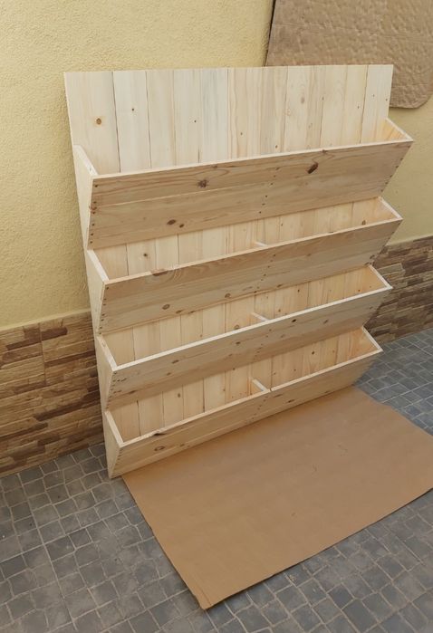 Horta floreira vertical