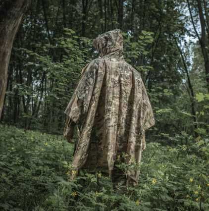 M-Tac пончо/плащ/намет тактичне універсальне Olive, Multicam